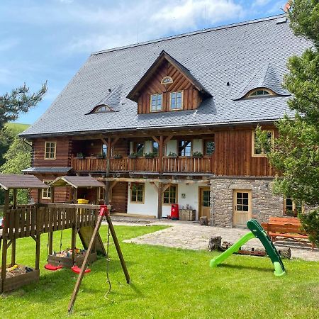 Samota U Hadince Hotel Bartosovice v Orlickych Horach Kültér fotó