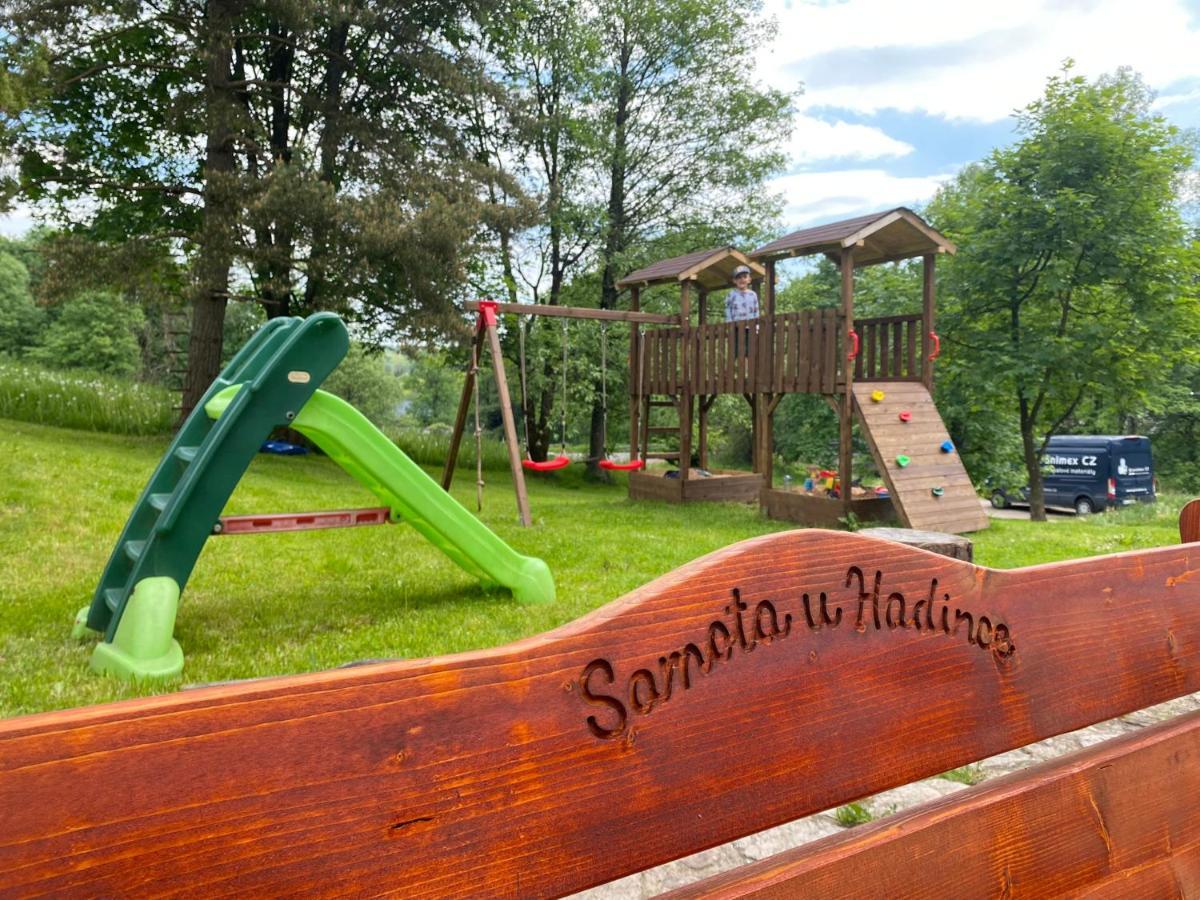 Samota U Hadince Hotel Bartosovice v Orlickych Horach Kültér fotó