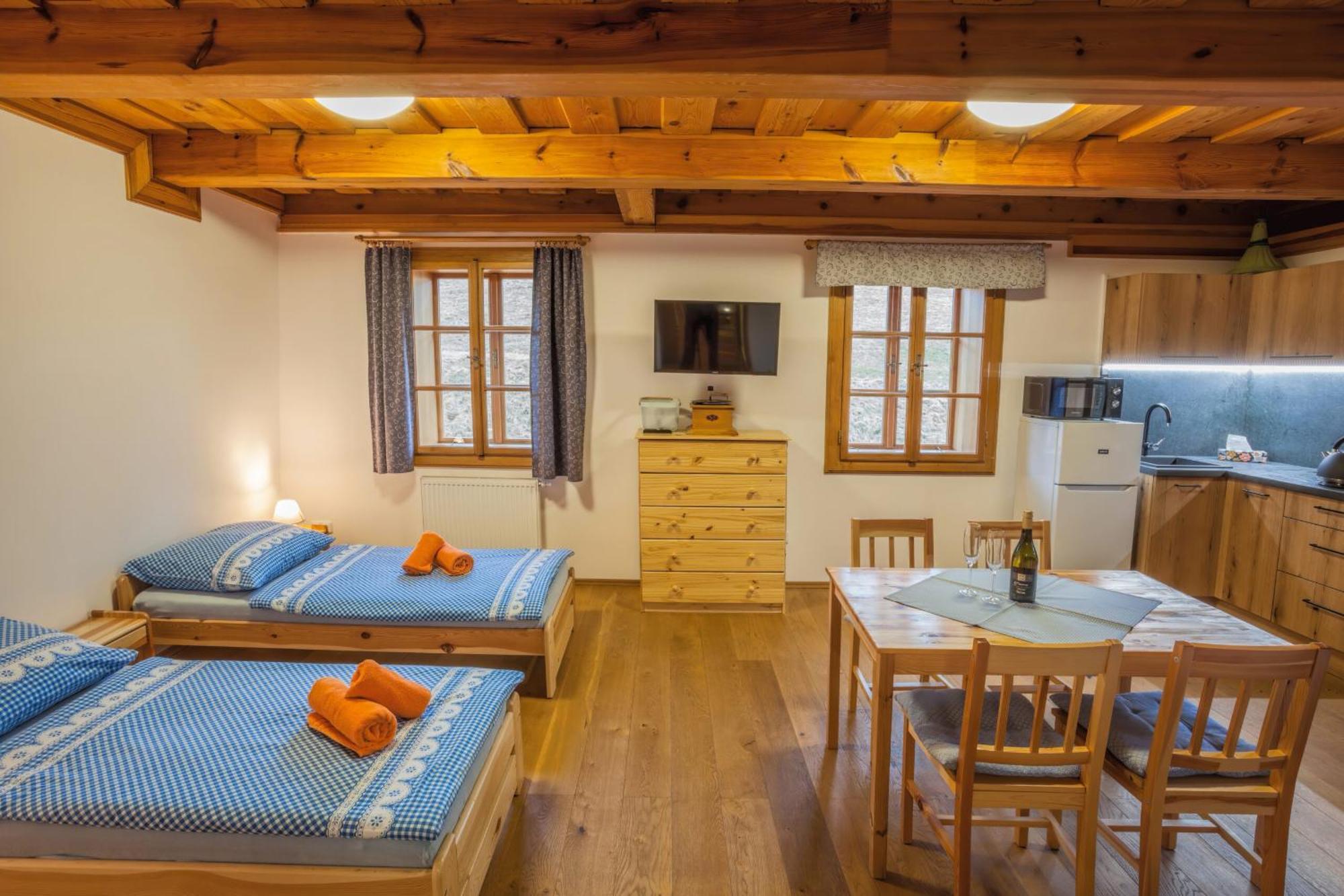Samota U Hadince Hotel Bartosovice v Orlickych Horach Kültér fotó